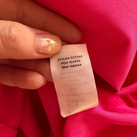 Lulu's Vibrant Pink Pleated Dress - Picture 5 of 6